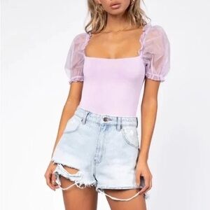 Princess Polly Girl in Love Bodysuit